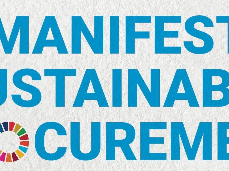 ECHT Estate tekent het Manifest Sustainable Procurement
